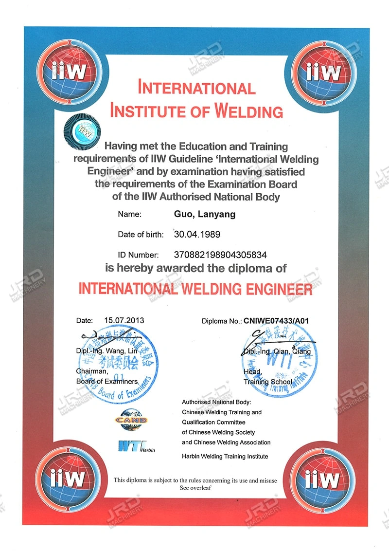 IWE-Certificate