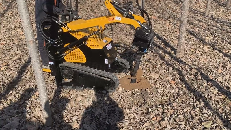 Auger Attachments for Drilling in Rough and Natural Terrain