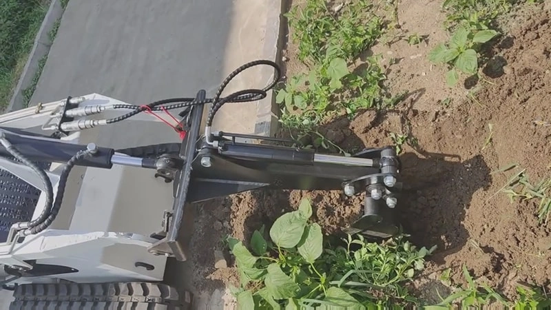 Direct Excavation Backhoe for Small Ground Digging Tasks