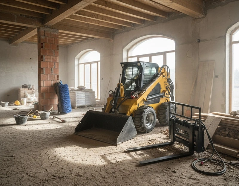 Streamlining Small Projects with Skid Steer Versatility