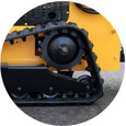 High-stability TriangularRubber Tracks