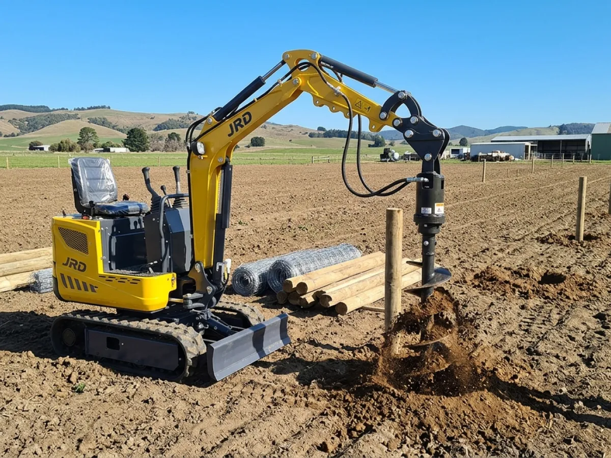 Mini Excavator for Agriculture — Drainage, Pond Work, and Farm Infrastructure