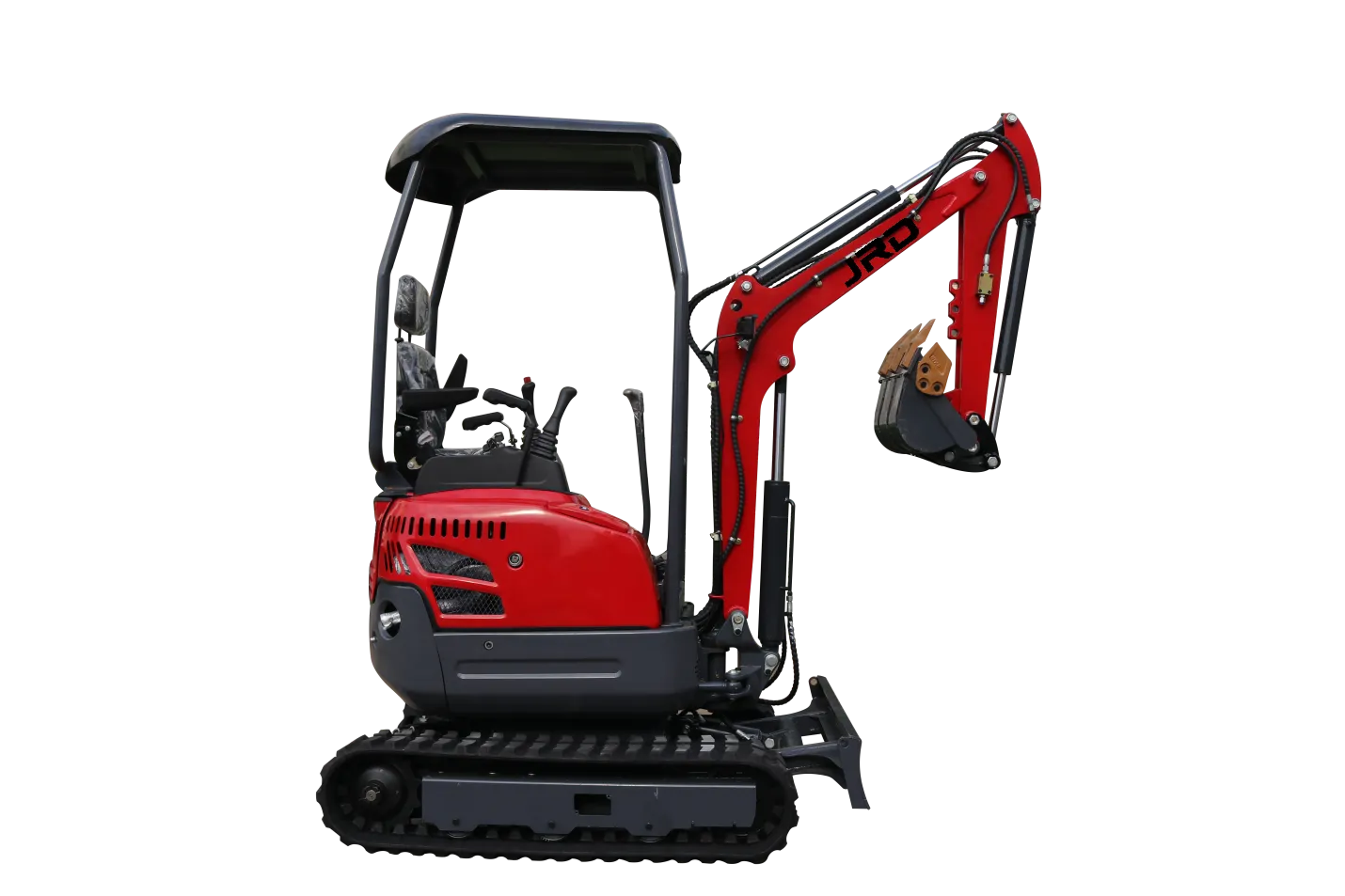 JRD Small Excavator Series 18 Product Diagram Reading the Numbers Right — What Mini Excavator Spec Sheets Actually Mean