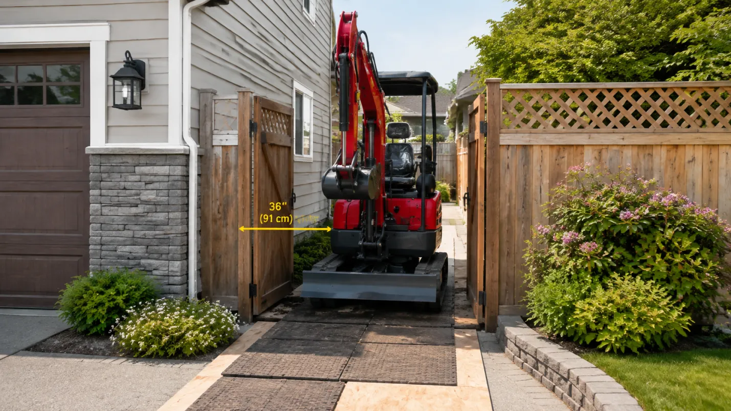 Digging a Residential Pool With a Mini Excavator — What Actually Works