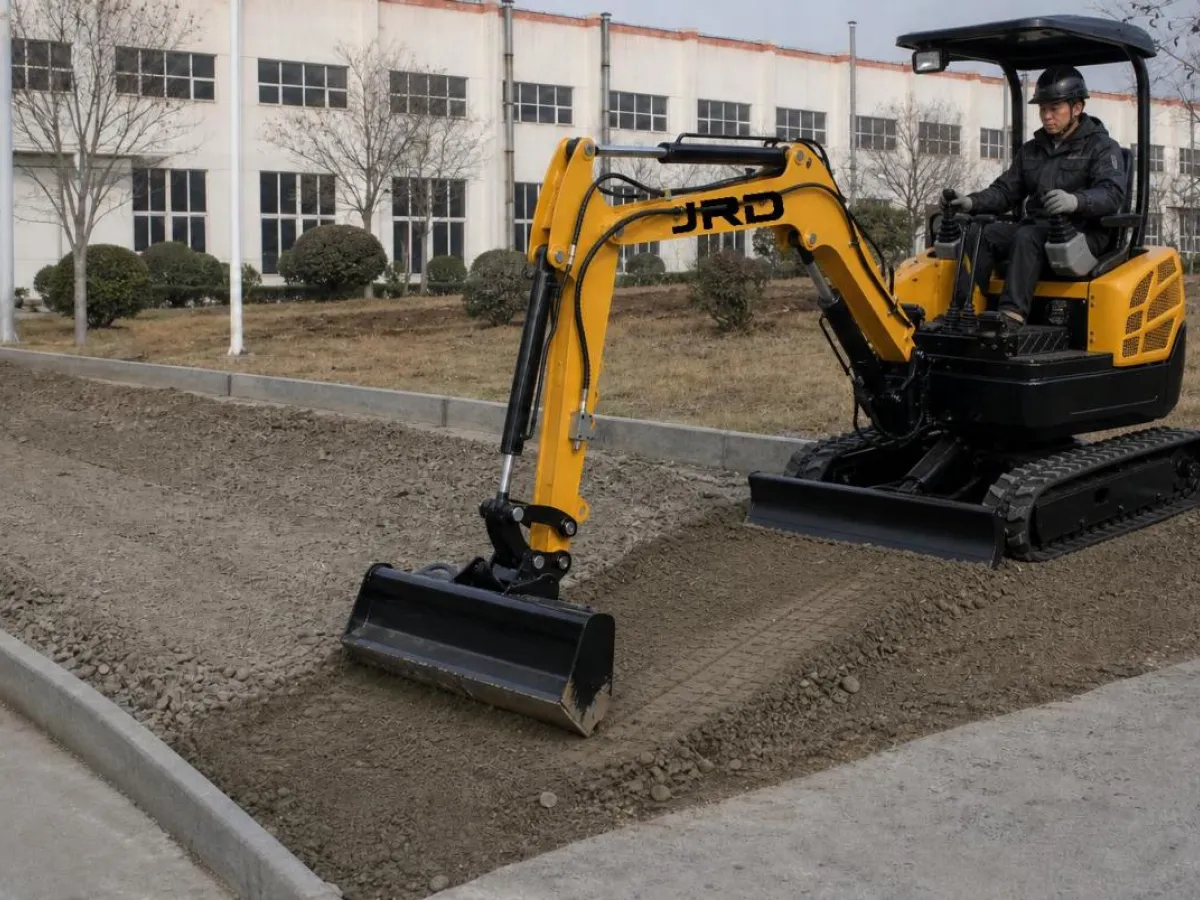 Getting the Grade Right — Leveling and Finishing With a Mini Excavator