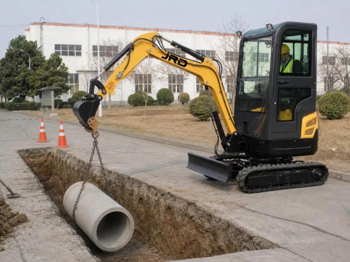 Mini Excavator for Pipeline and Cable Laying — Trench Precision That Pays