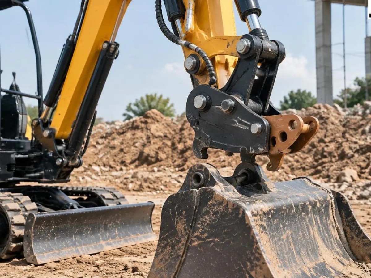 Mini Excavator Quick Coupler Guide — Choosing, Fitting, and Operating Safely