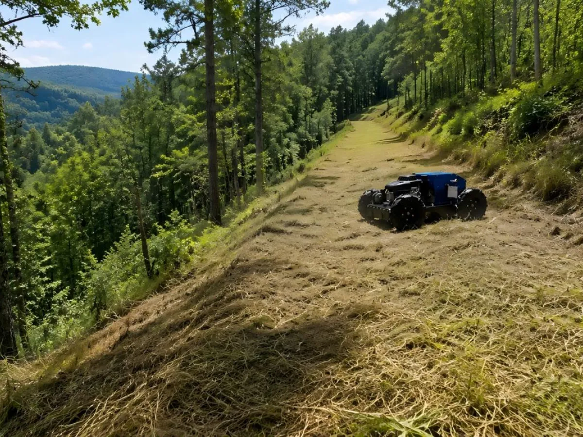 Woodland Edge and Forestry Vegetation Management with RC Mowers